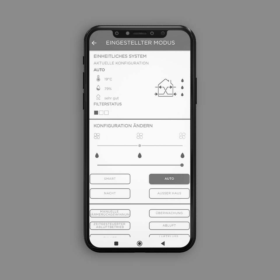 Dezentrale Lüftungsanlage Ambientika Smart