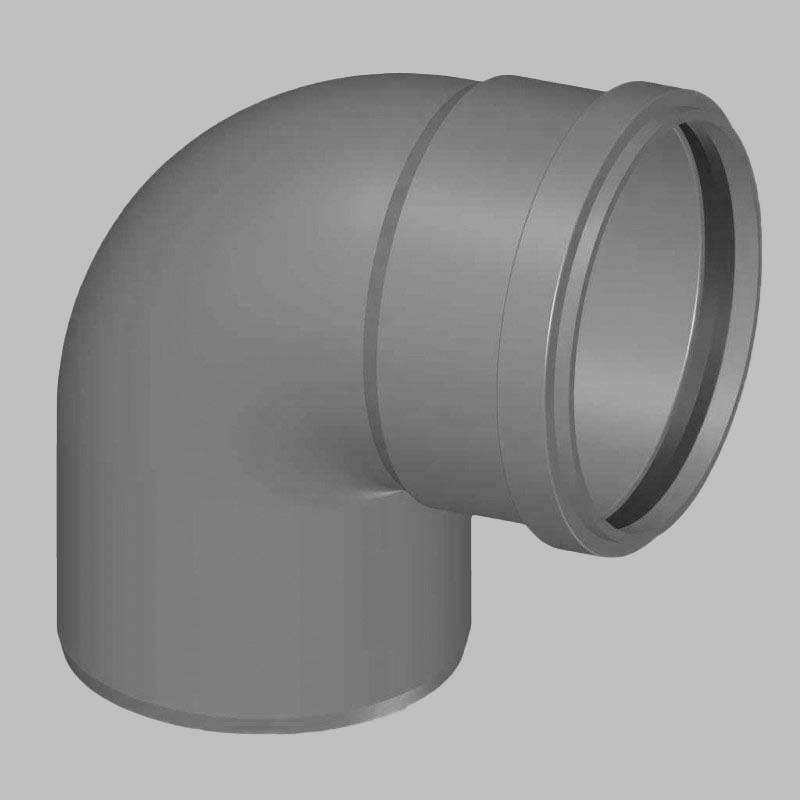 90° PVC Bogen